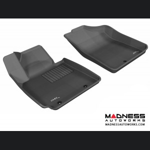 Hyundai Veloster Floor Mats (Set of 2) - Front - Black by 3D MAXpider